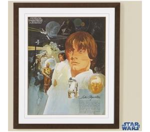 Pottery Barn Kid's Star Wars Poster