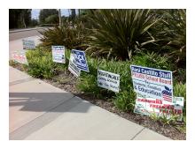 Vote Signs